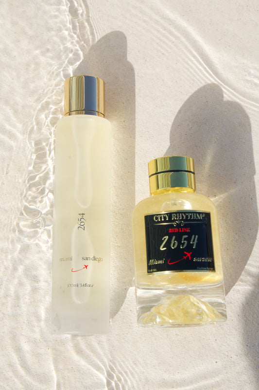 sKIn x 2654 city rhythm | fragrance body oil