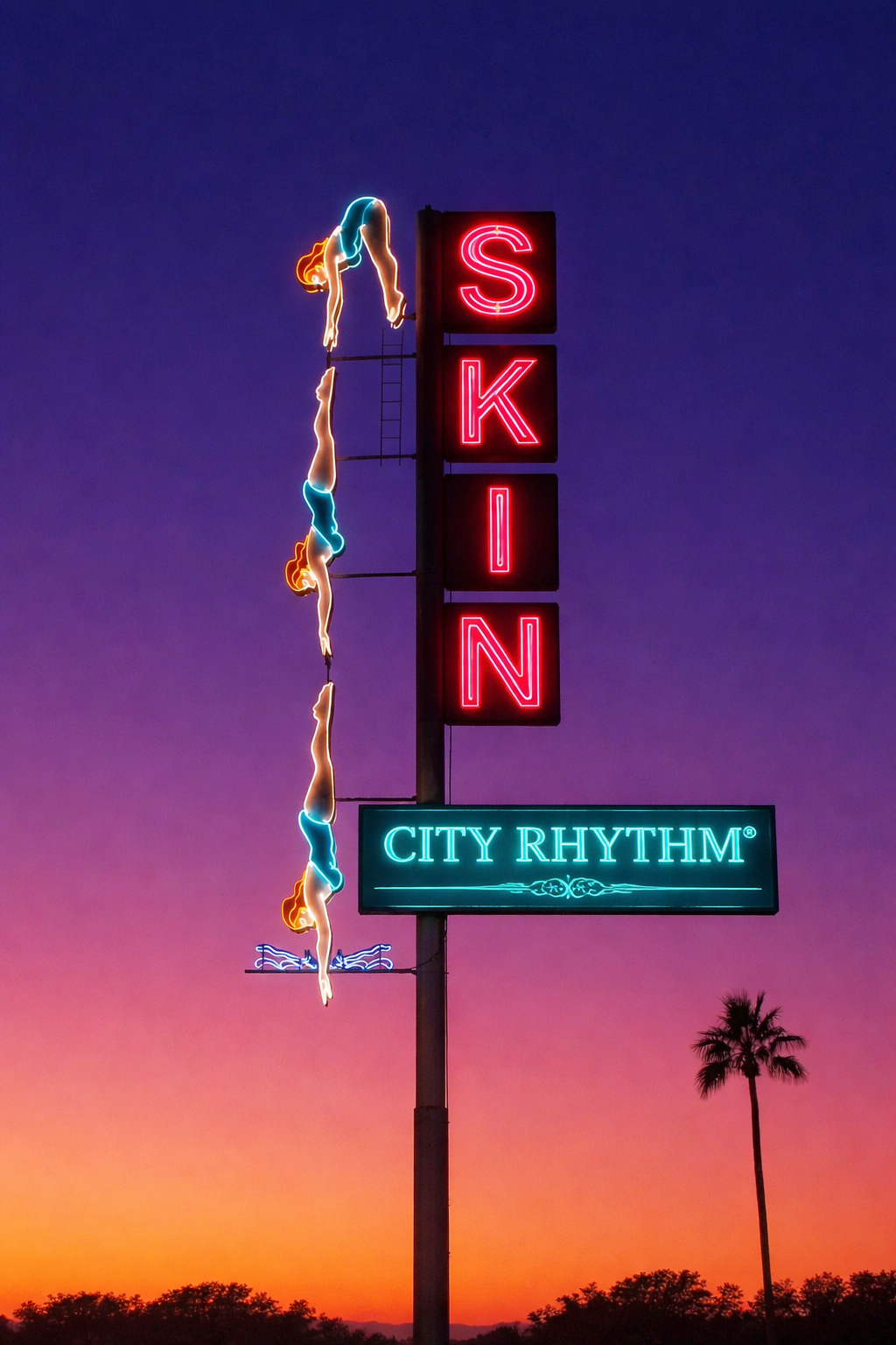 sKIn x miami city rhythm | fragrance body oil
