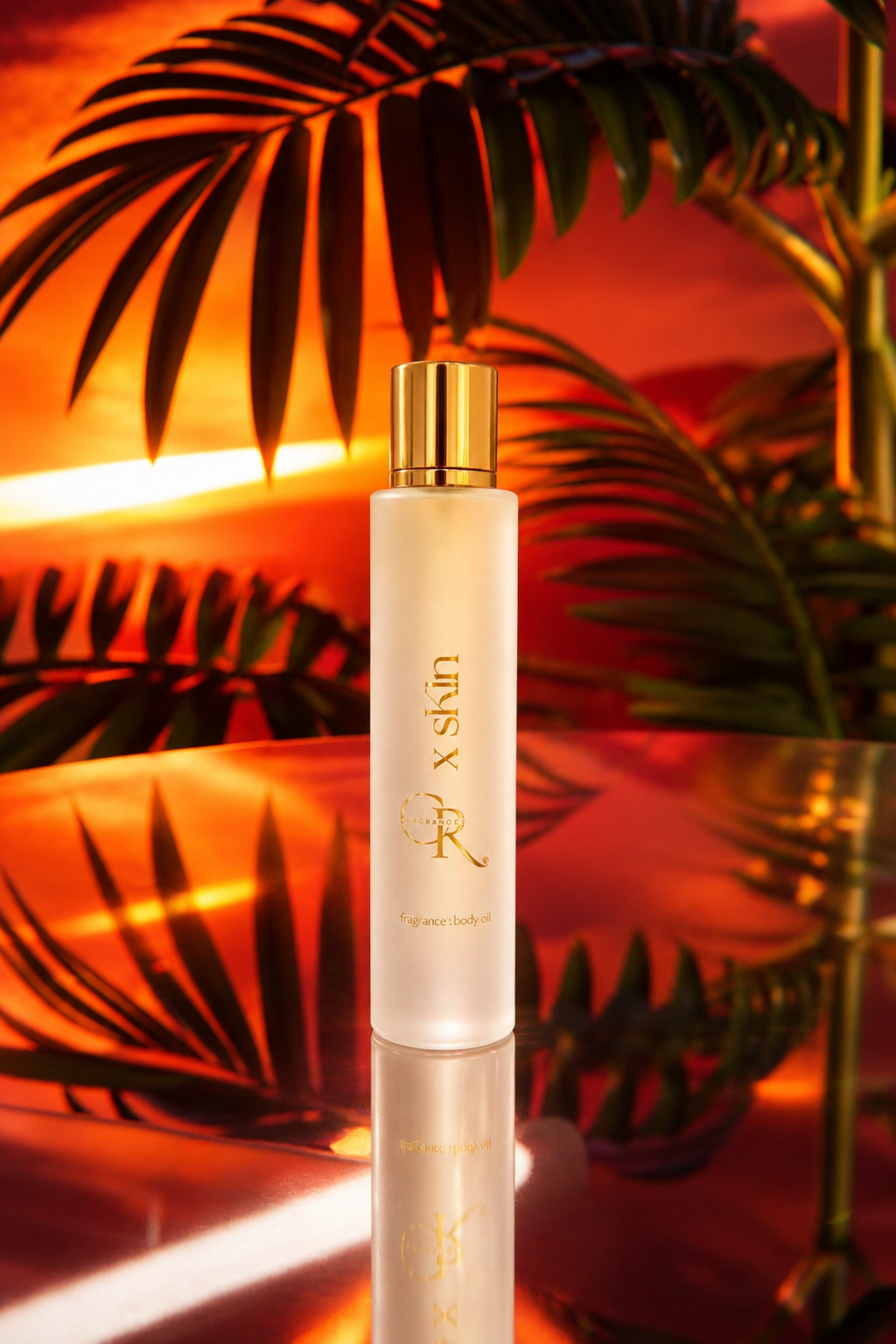 sKIn x 2654 city rhythm |  fragrance body oil
