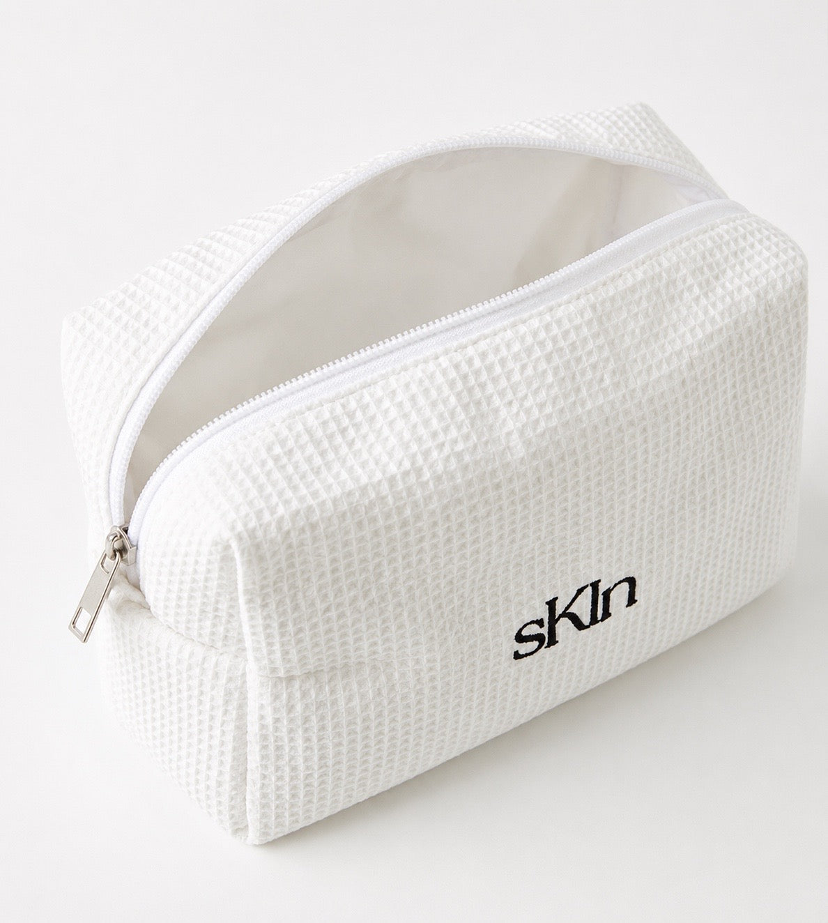 waffle knit bag