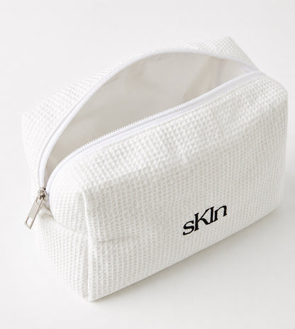 waffle knit bag