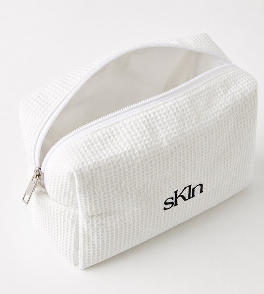 waffle knit bag